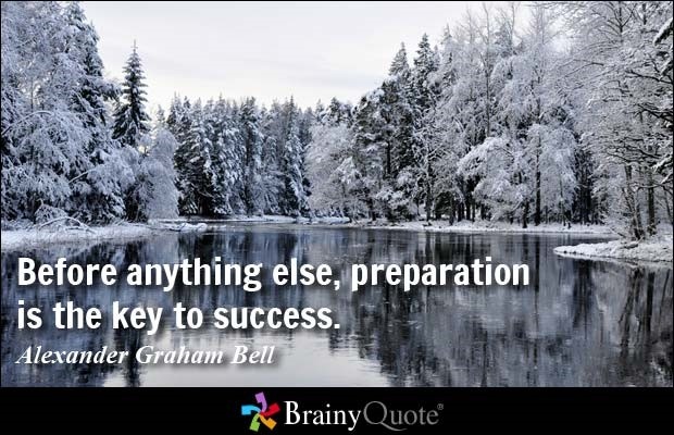 Alexander Graham Bell - Before anything else, preparation is the key to success