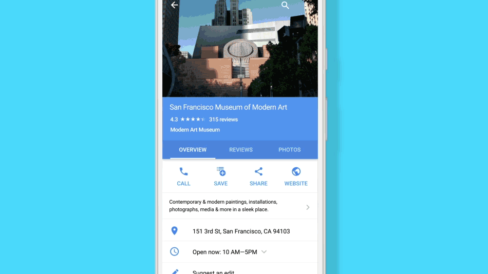 Google's Q and A feature
