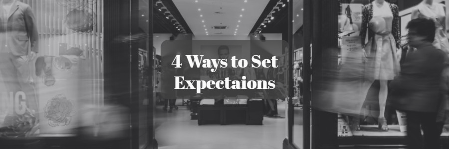 set expectations